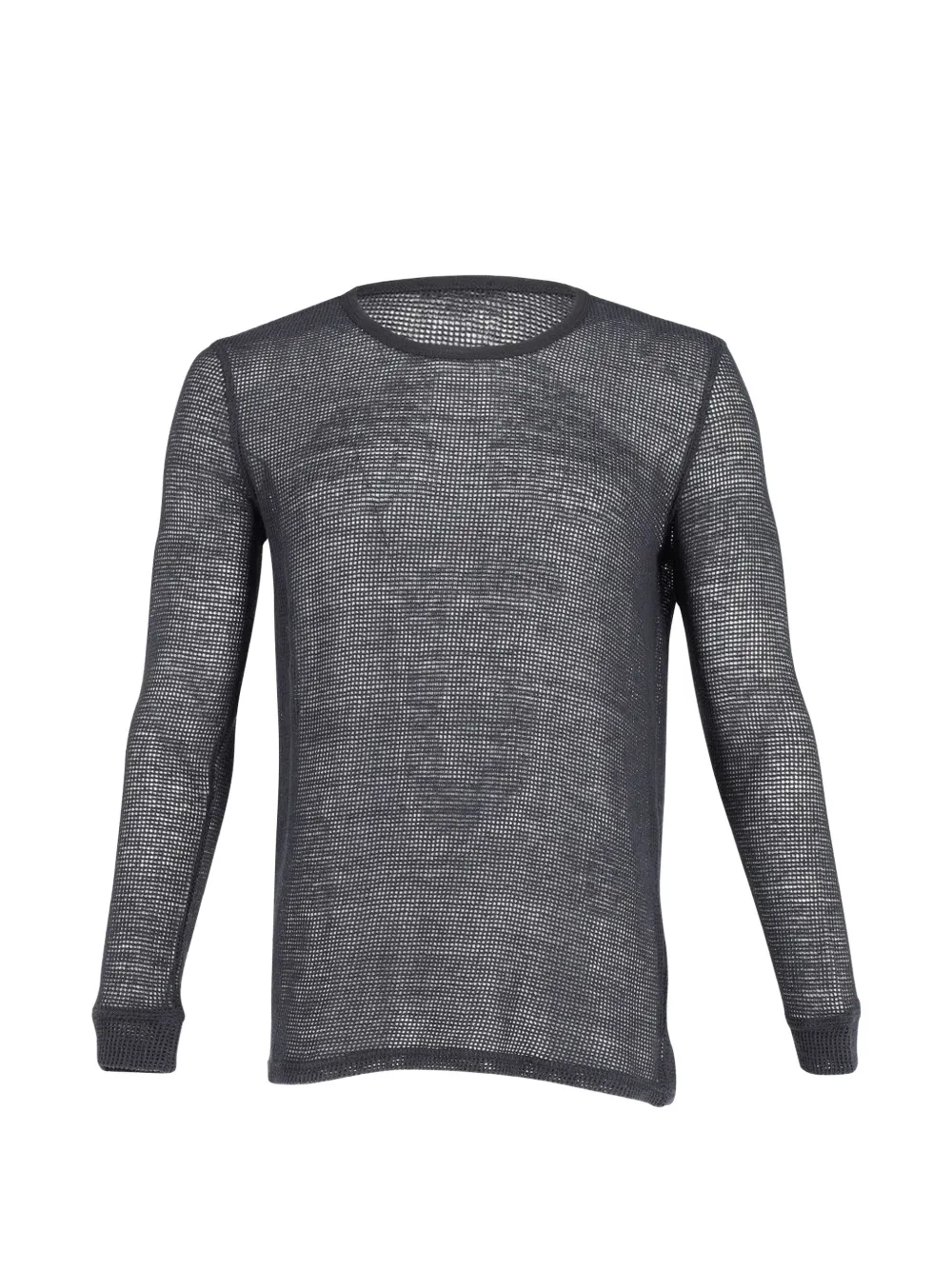 Balmain Pre-Owned mesh top - Grigio