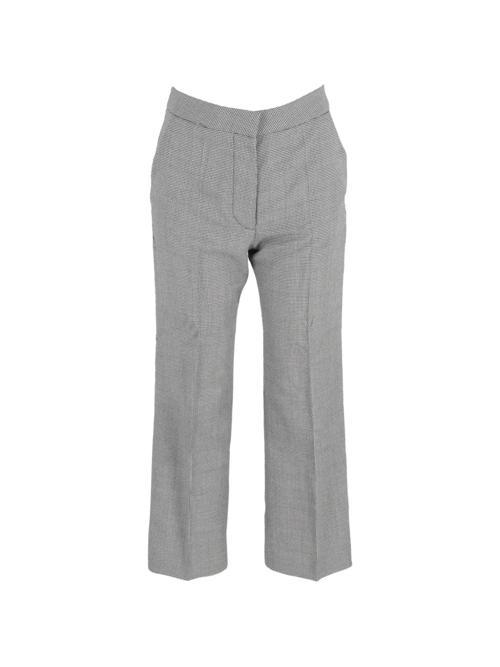 Stella McCartney Pre-Owned checked trousers - Grigio