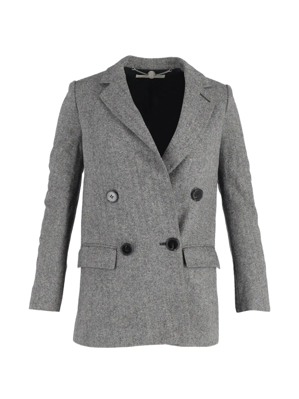 Stella McCartney Pre-Owned double-breasted wool blazer - Grigio