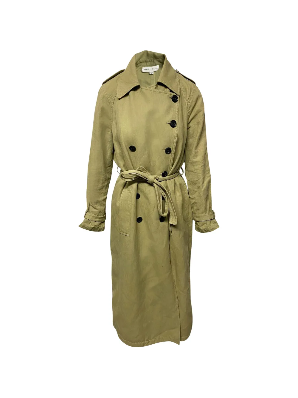 Robert Rodriguez double-breasted coat - Marrone