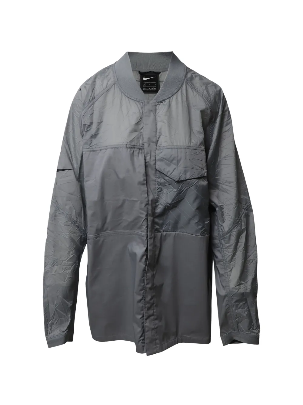 Nike Vintage Tech Pack chest-pocket jacket - Grigio