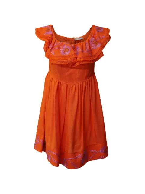 Mary Katrantzou Marietta embroidered mini dress