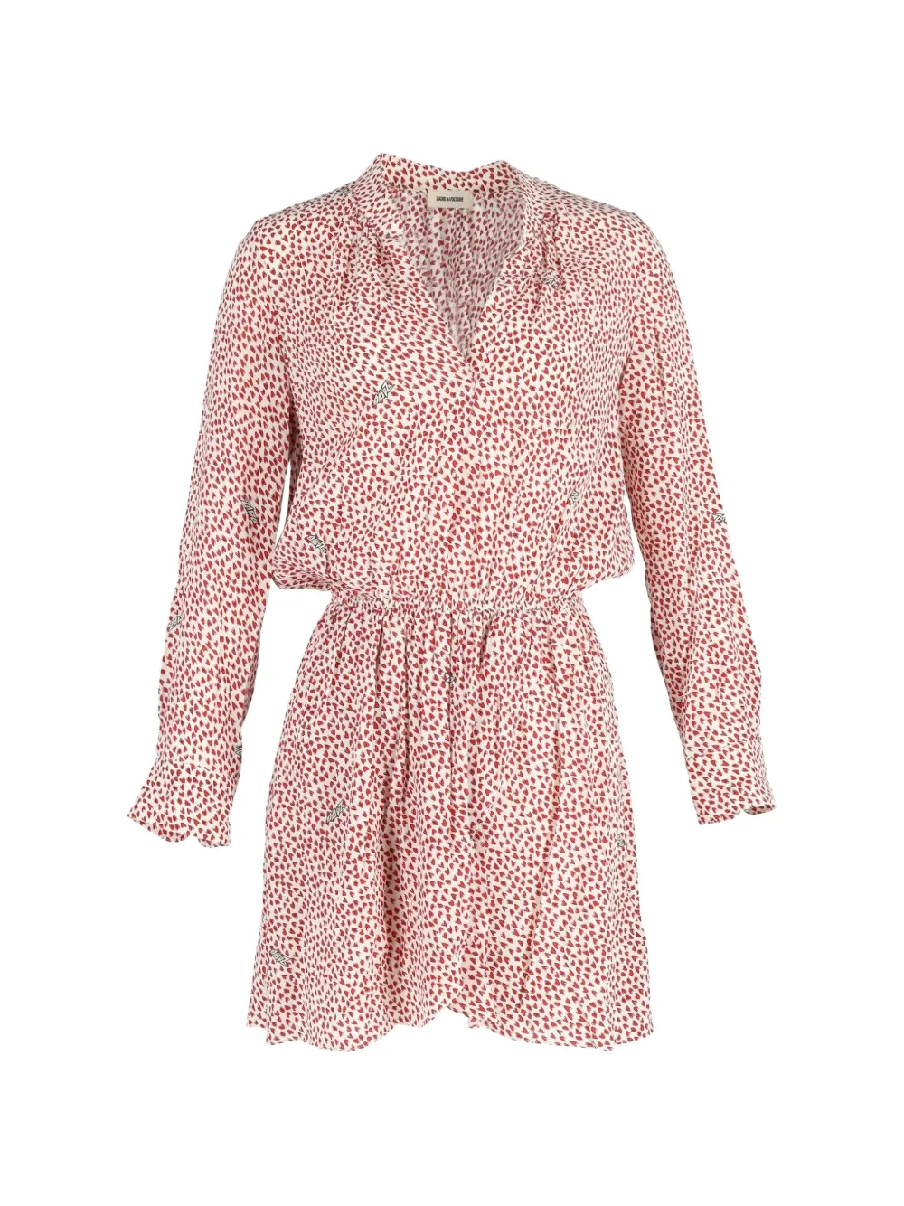 Zadig&Voltaire Rinka heart-print dress - Bianco