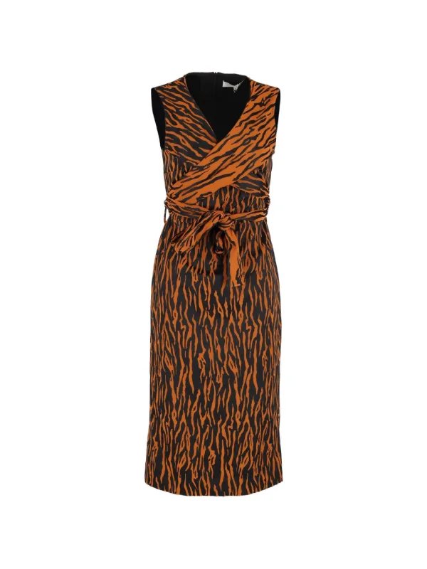 midi dresses near me in store Petal and Pup Women's Clo Puff Sleeve Midi Dress