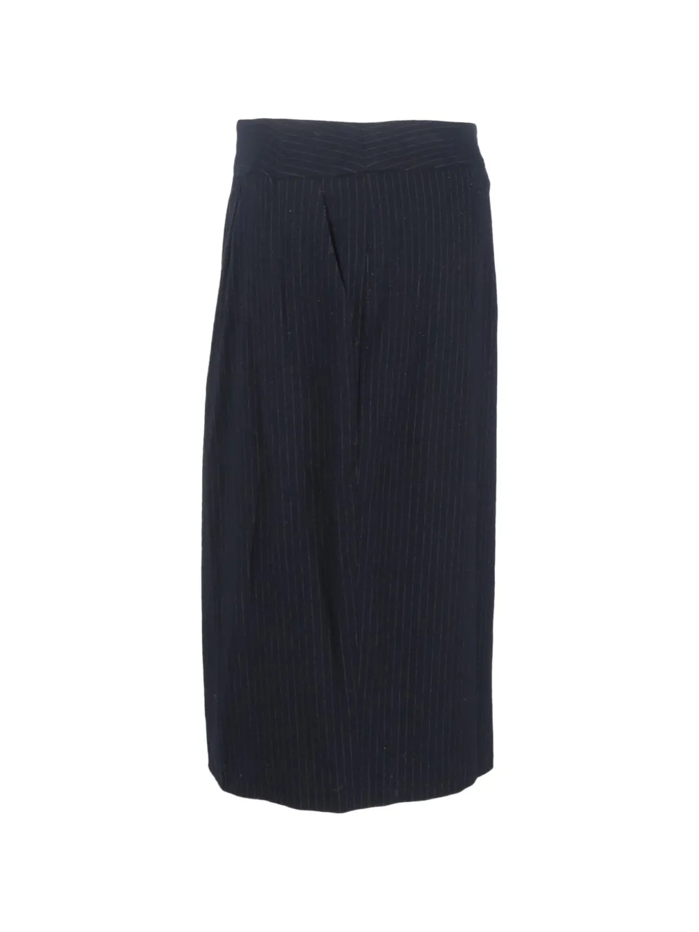 Max Mara pinstripe pencil skirt - Blu