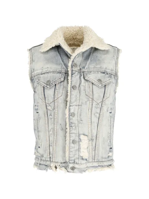 Ralph Lauren Vintage denim fleece gilet