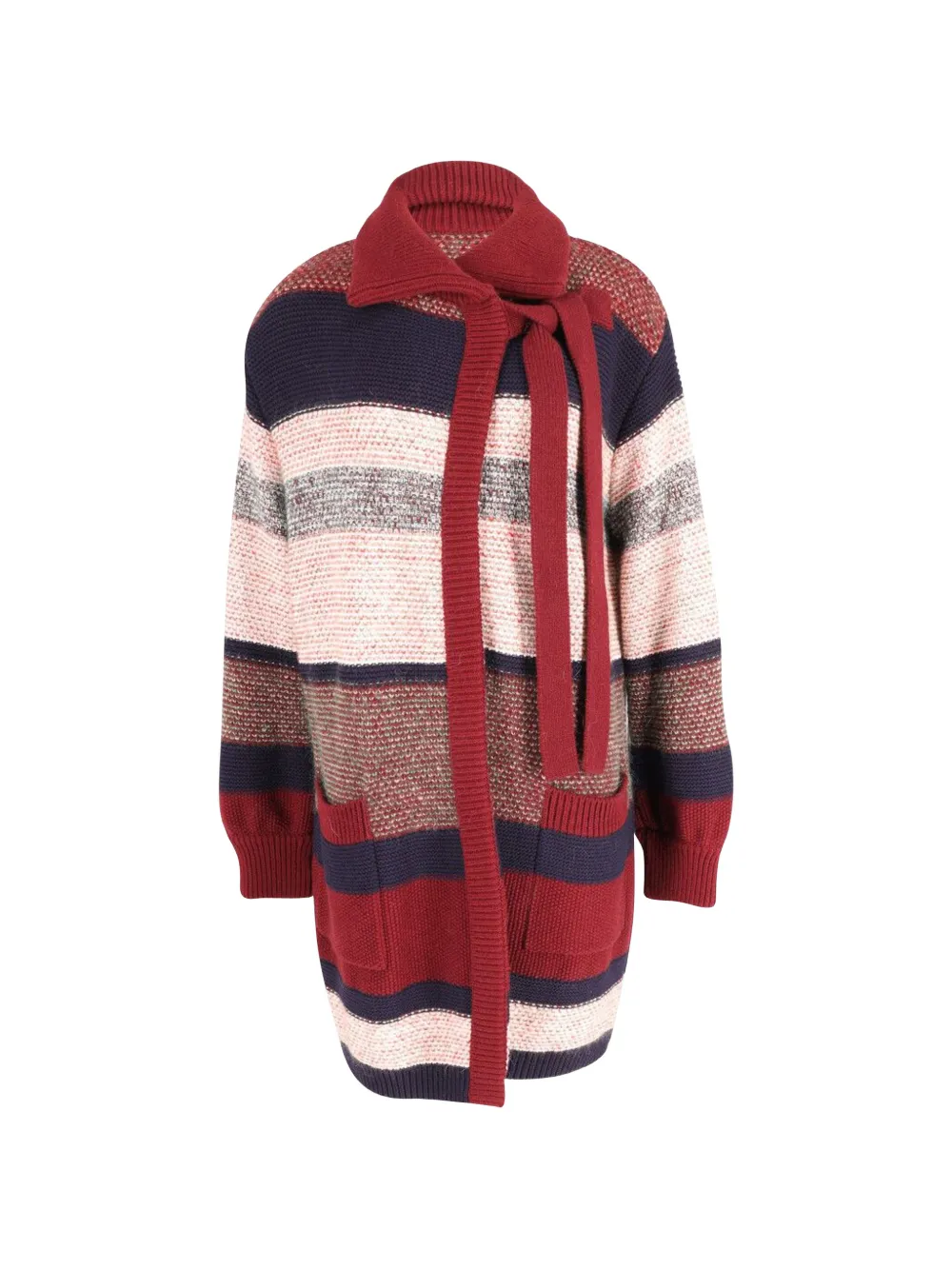 Chloé Vintage striped cardigan - Rosso