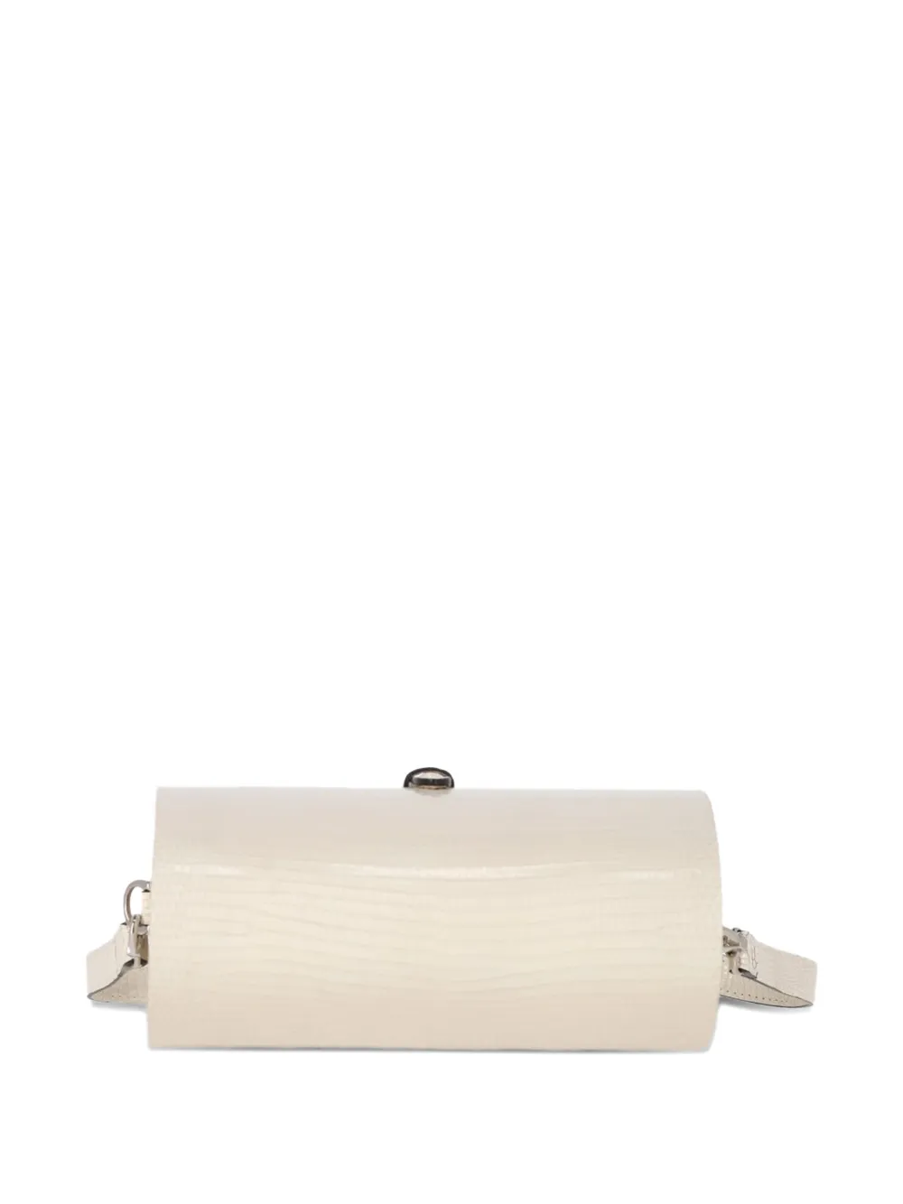 Snakeskin-Effect Crossbody Bag