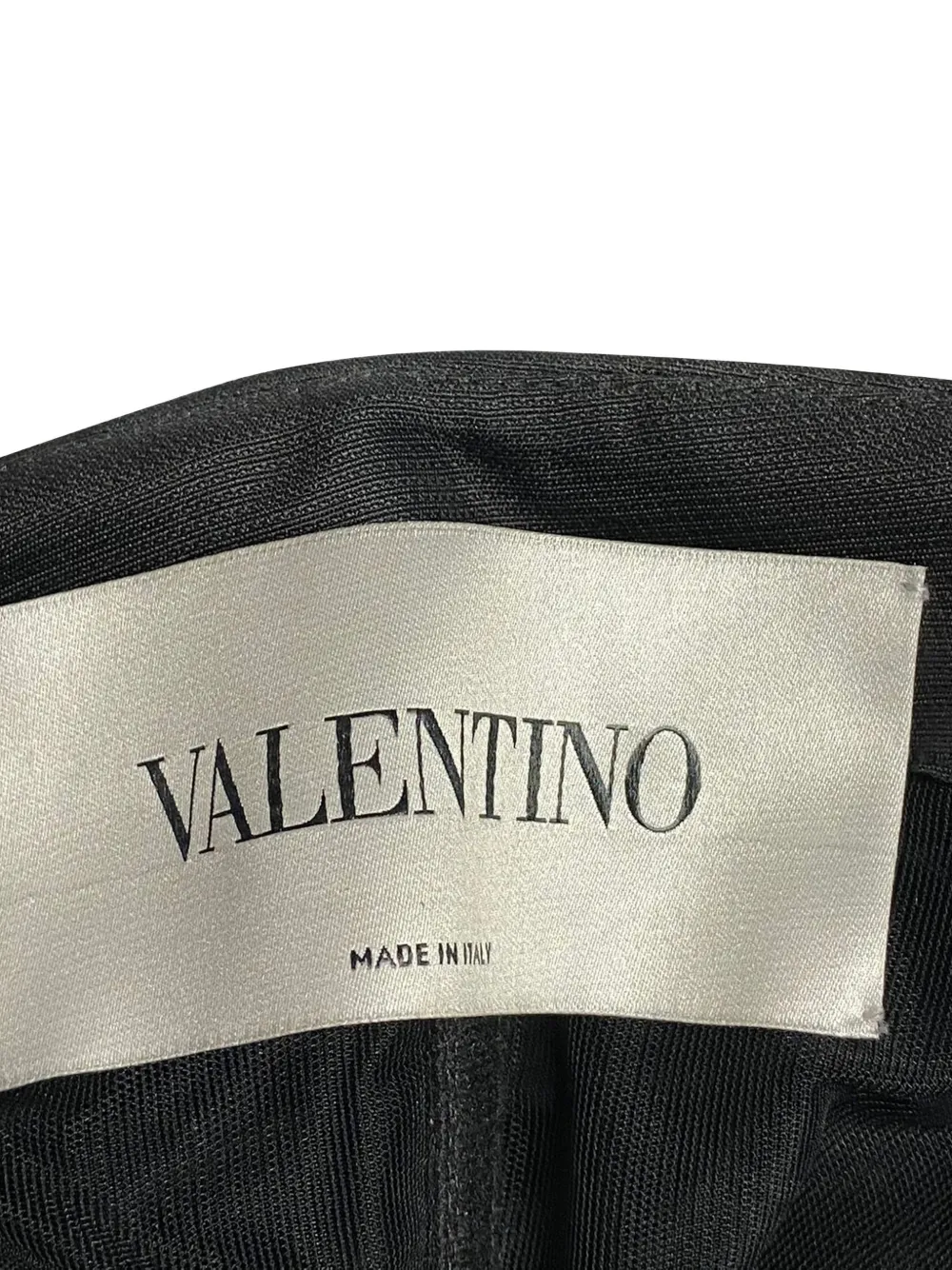  Valentino Pre-owned Strapless Ruched Mini Dress - Black 