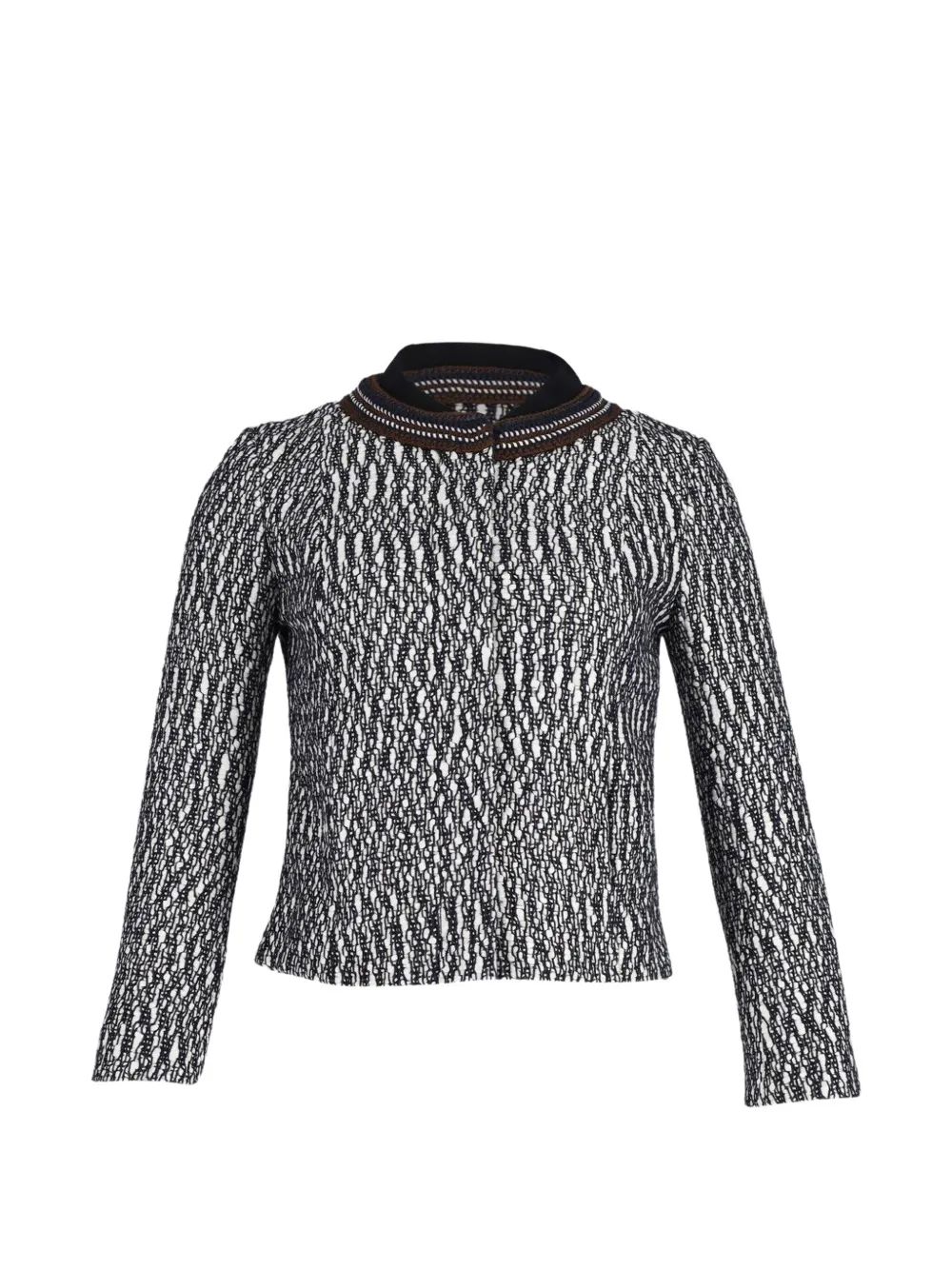 Tory Burch tweed jacket - Nero