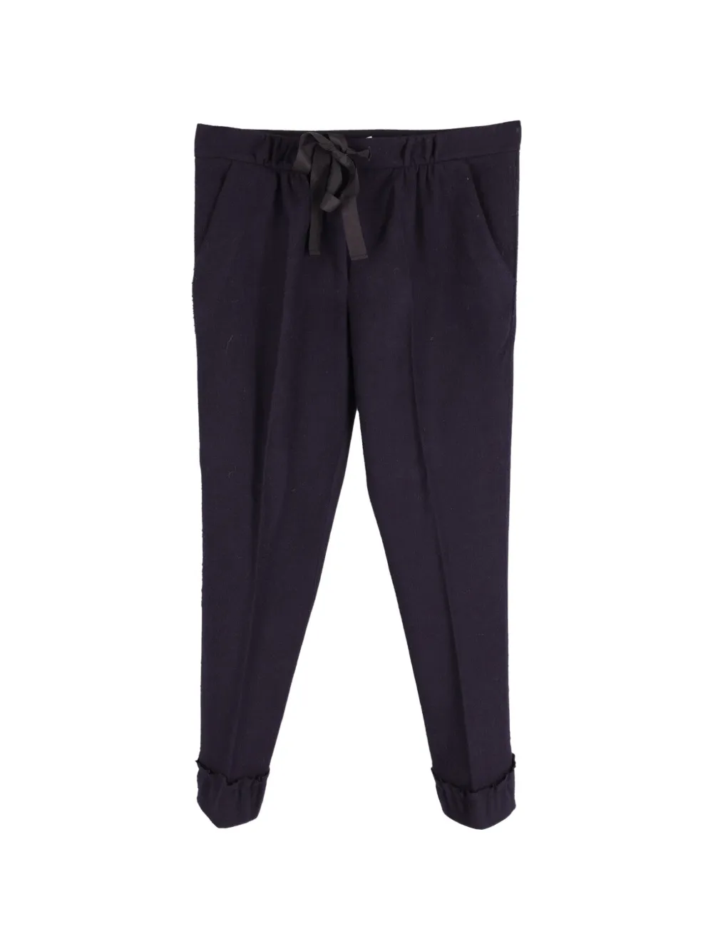 Nina Ricci Pre-Owned drawstring trousers - Blu