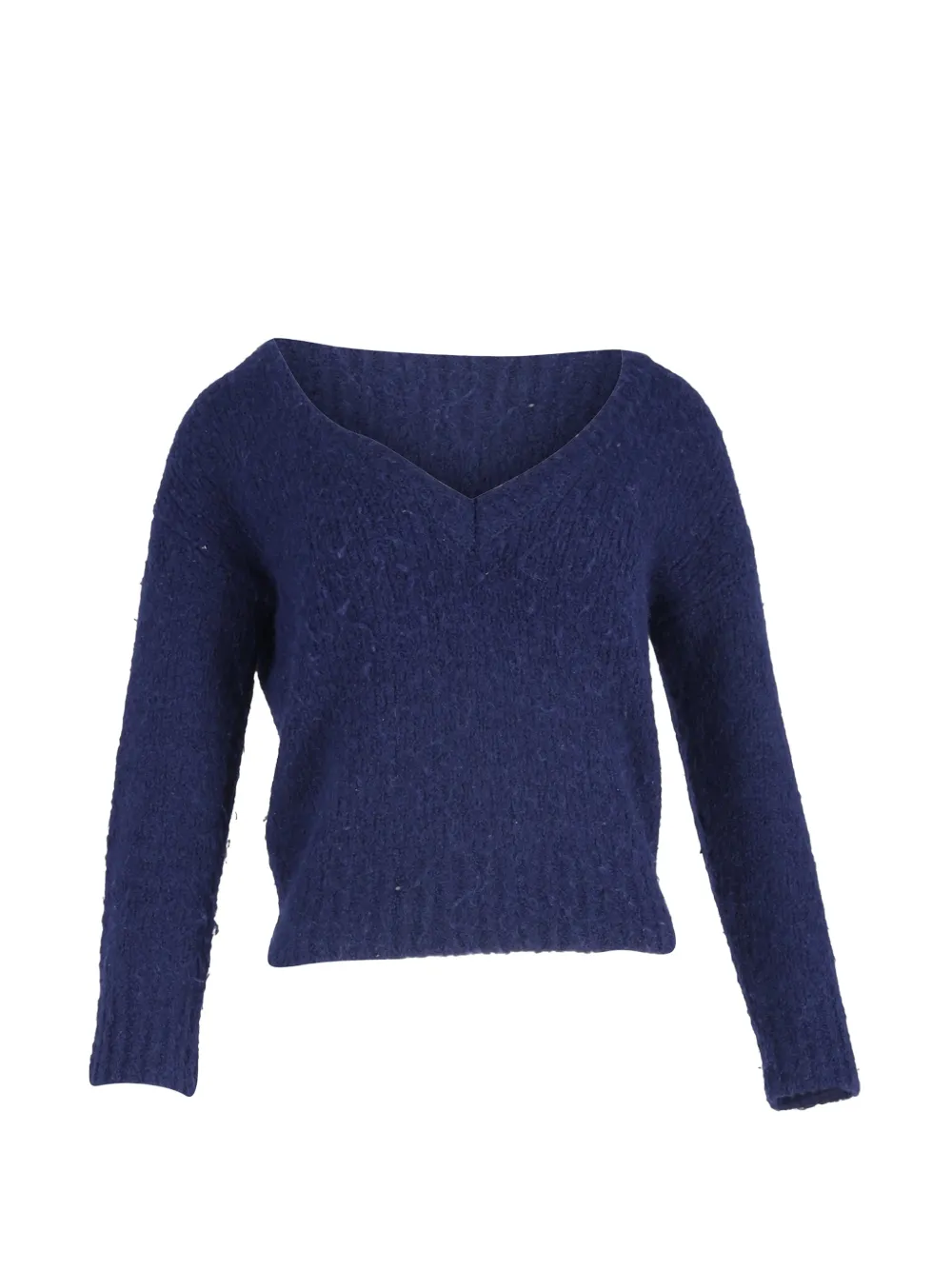 Reformation deep V-neck sweater - Blu