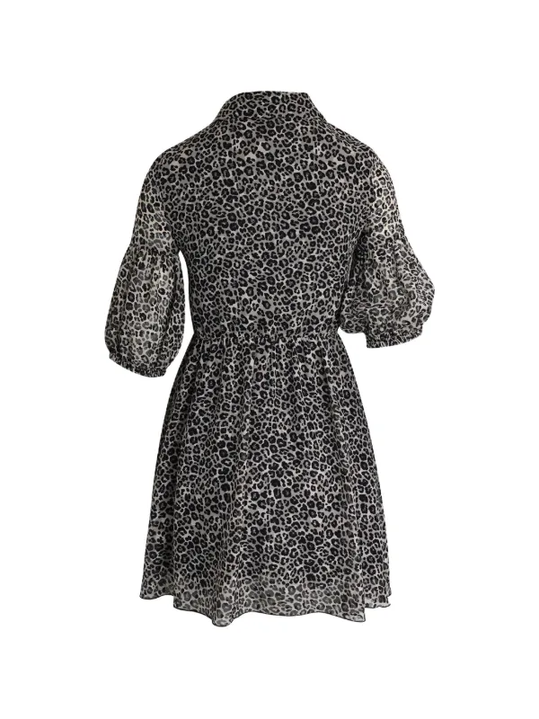 pinko horse dress X Patrick Mcdowell Horse Motif Sheer Midi Dress