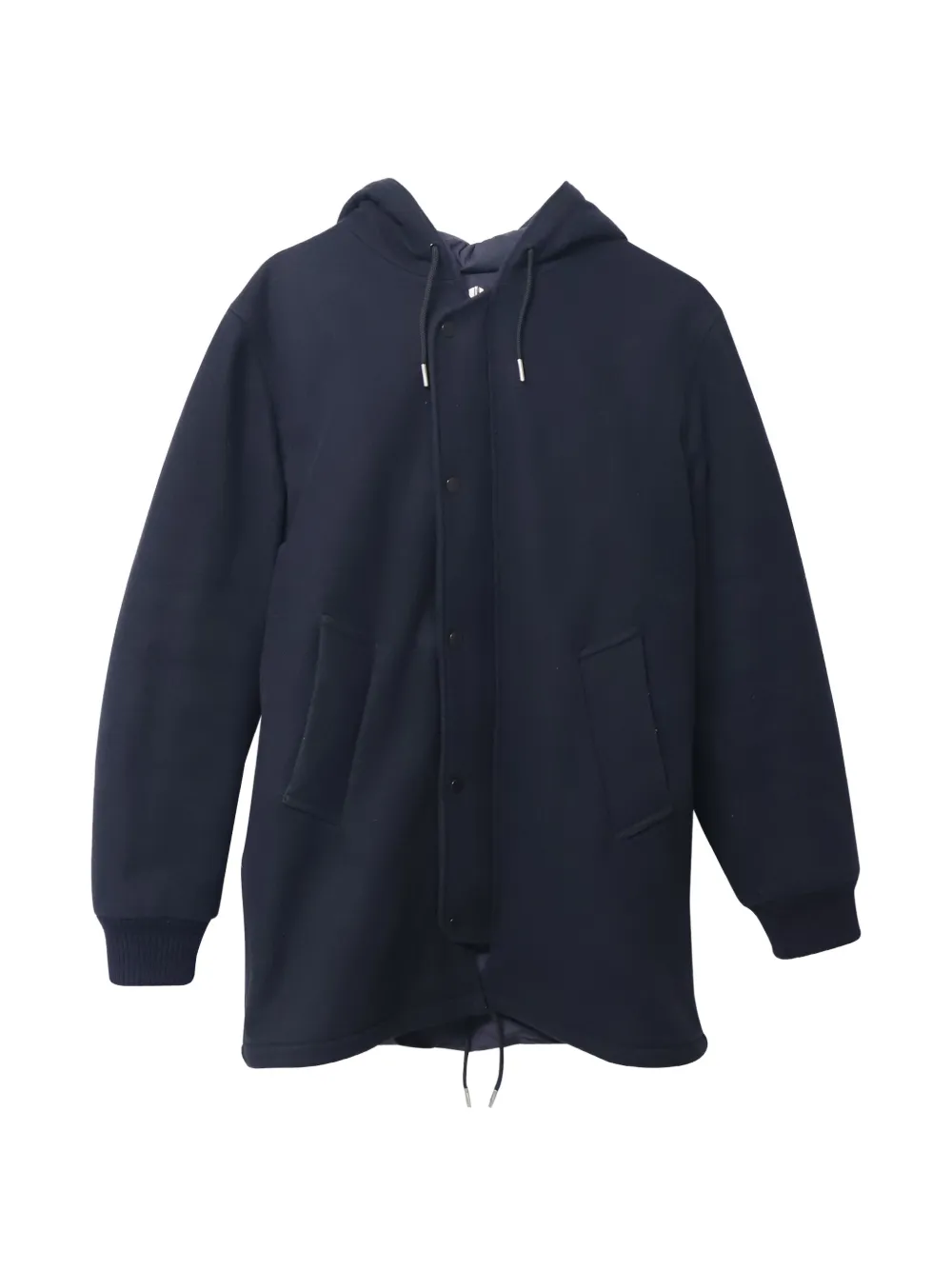 SANDRO hooded coat - Black