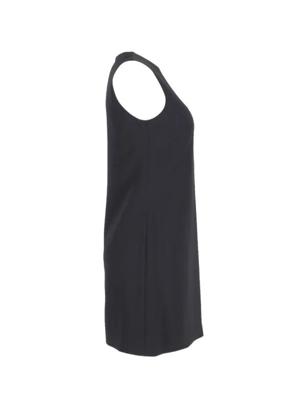 navy blue dress for baby girl Elegant A Line Bateau Satin Knee-length Wedding Dress – Ms. Grace