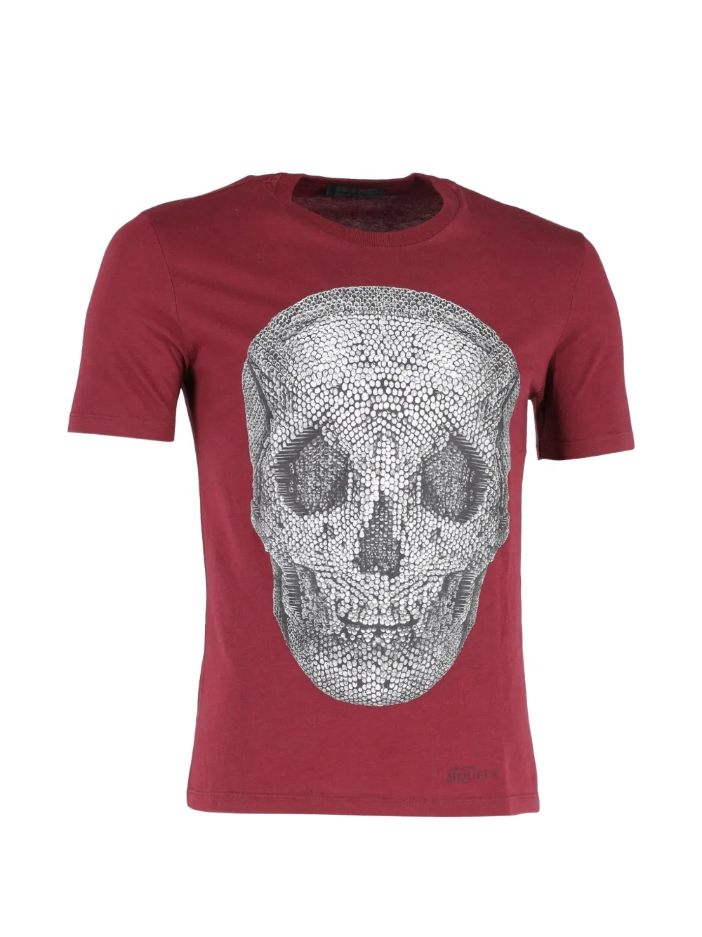 Alexander McQueen Pre-Owned Skull-print T-shirt – Red