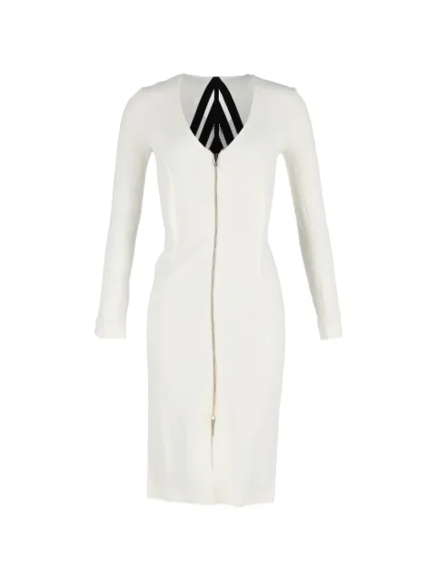 Rm By Roland Mouret vestido midi manga larga con cierre