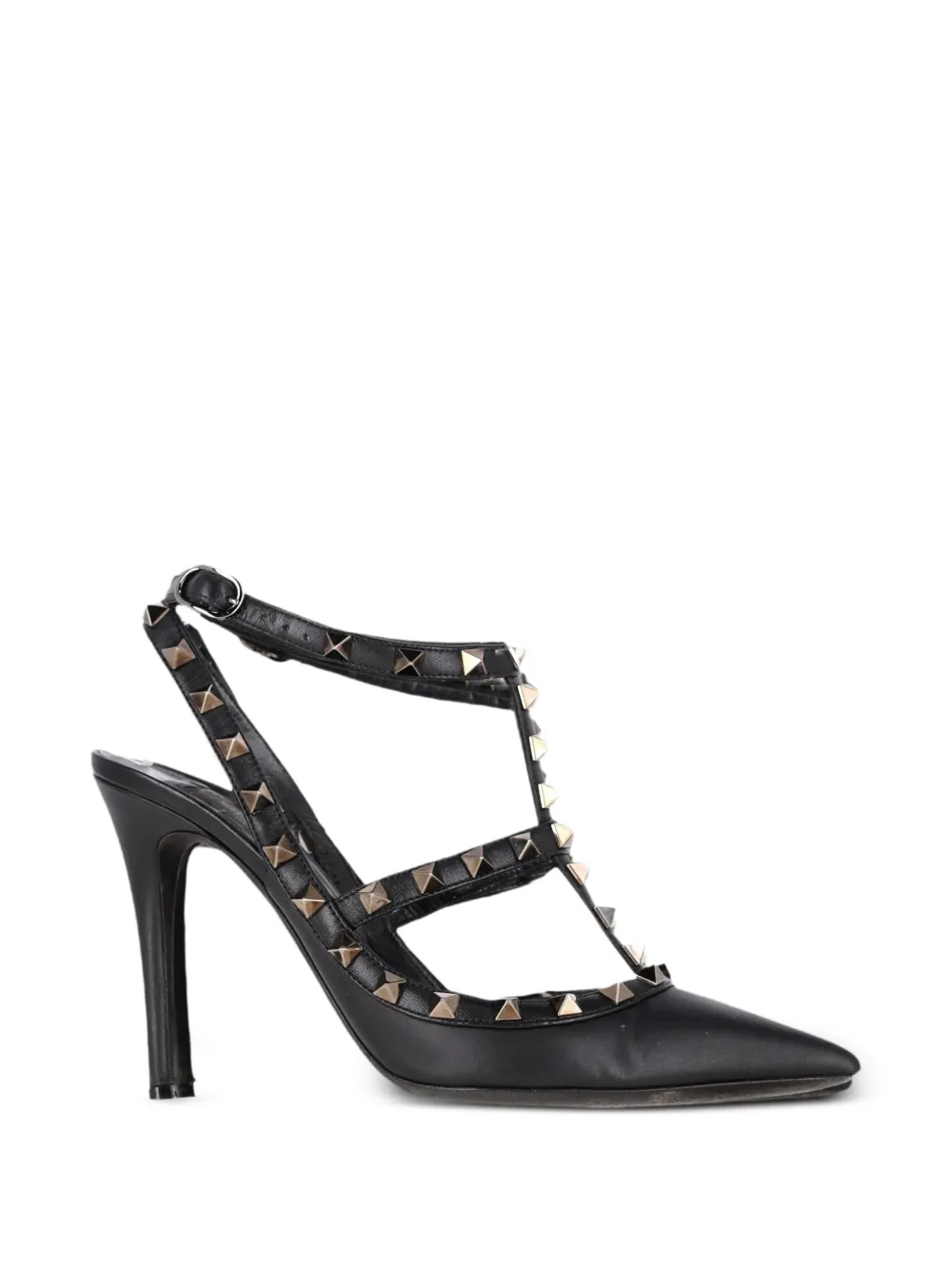 Valentino Garavani Pre-Owned Rockstud leather pumps - Nero
