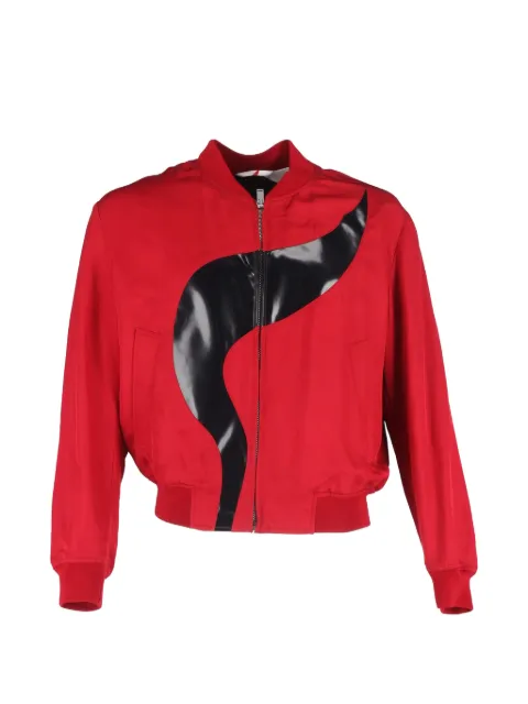 Alexander McQueen Pre-Owned Flame bomber jacket