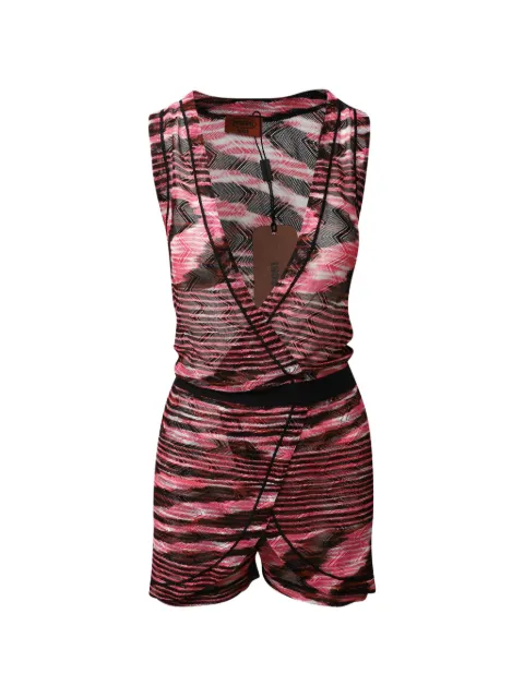 Missoni Pre-Owned Plymouth Playsuit mit Zickzackmuster