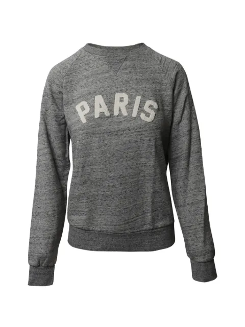 SANDRO logo-appliqué sweatshirt