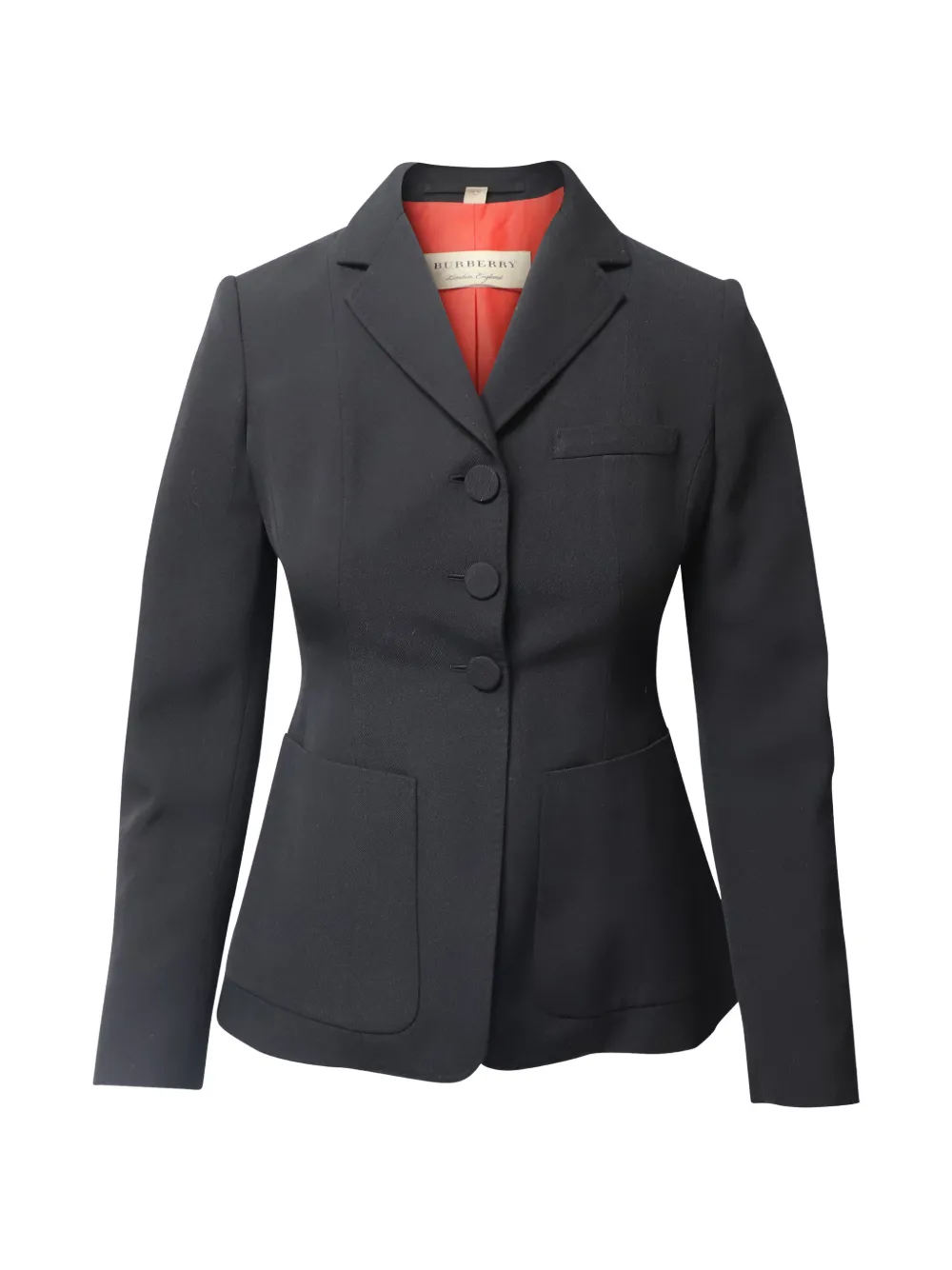 Burberry Pre-Owned fitted wool blazer - Nero