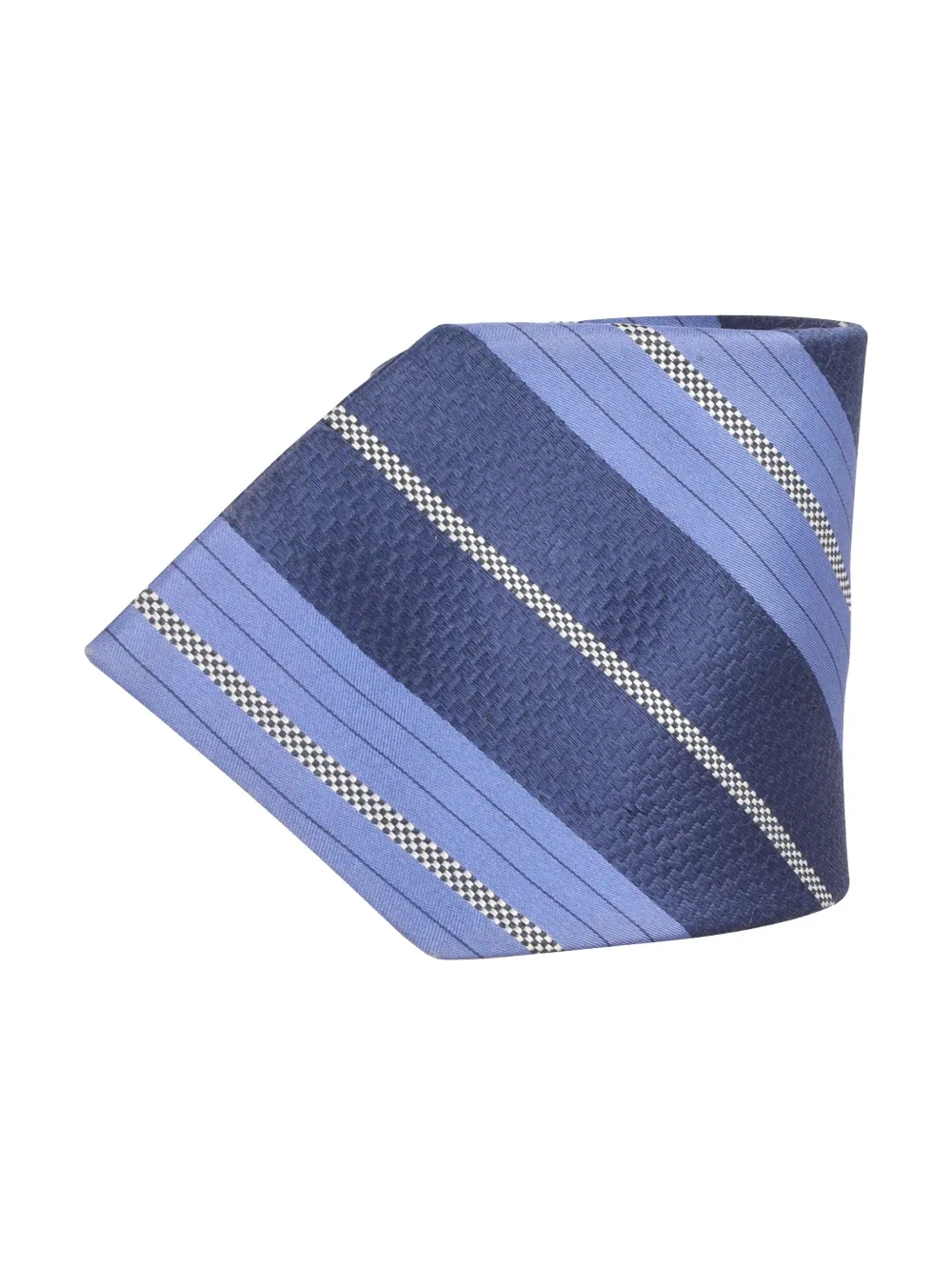  Nina Ricci Pre-owned Striped Silk Tie - Blue 