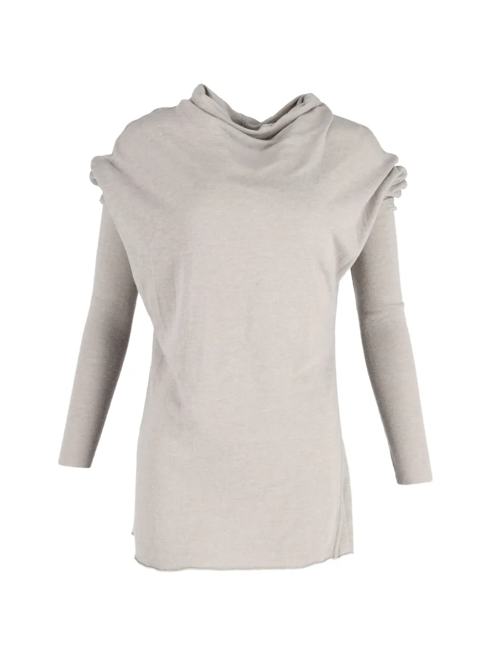 Rick Owens Vintage draped cowl-neck top - Grigio