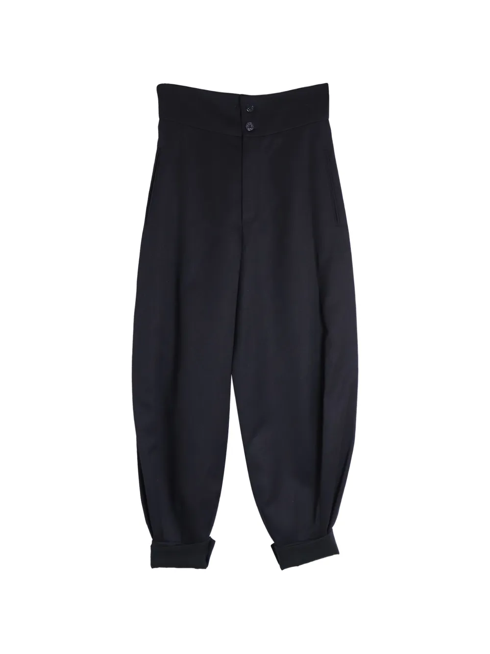 Chloé Vintage wool tapered trousers - Nero