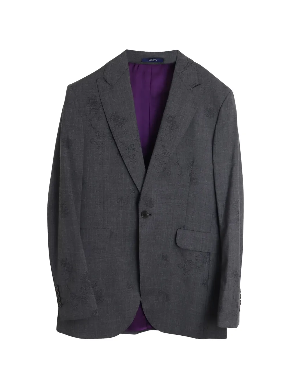 Kenzo Pre-Owned single-breasted suit - Grigio