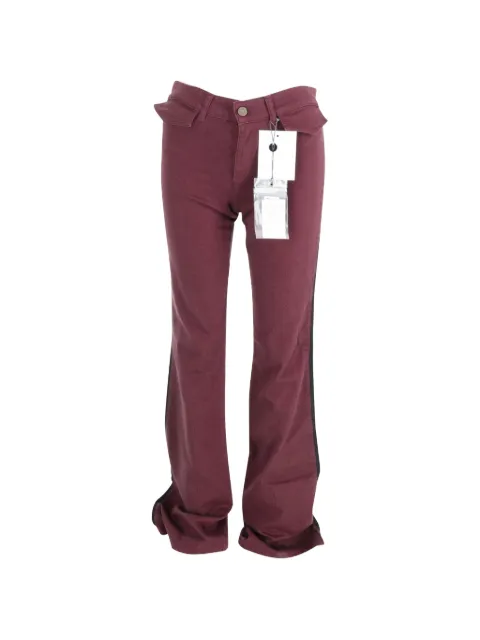 Alexander McQueen Pre-Owned flared pockets trousers
