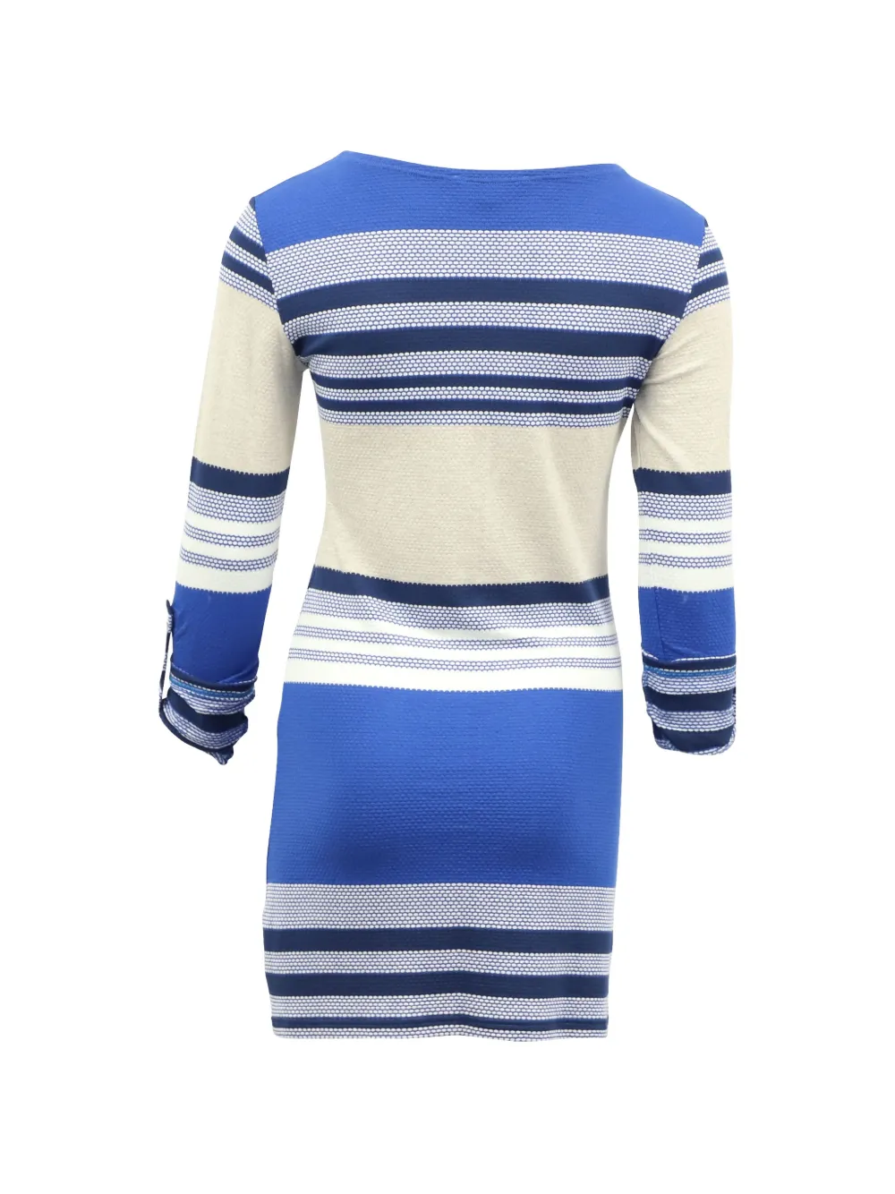 striped mini dress