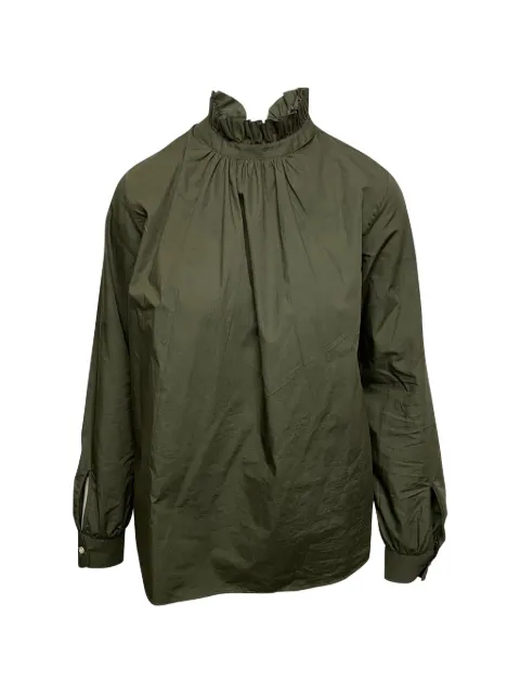 Officine Generale ruffled-collar blouse