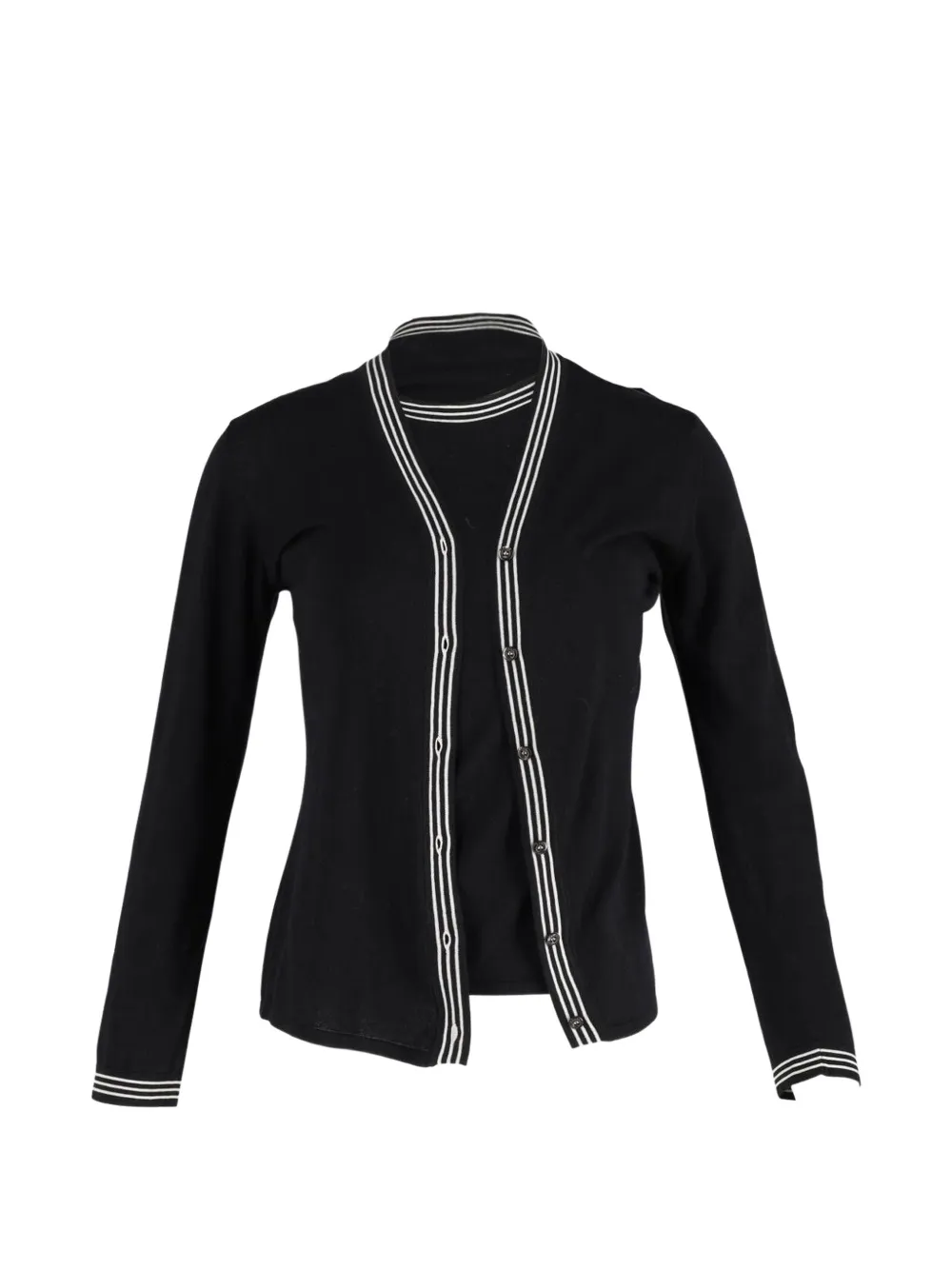 Fendi Pre-Owned striped cotton set - Nero