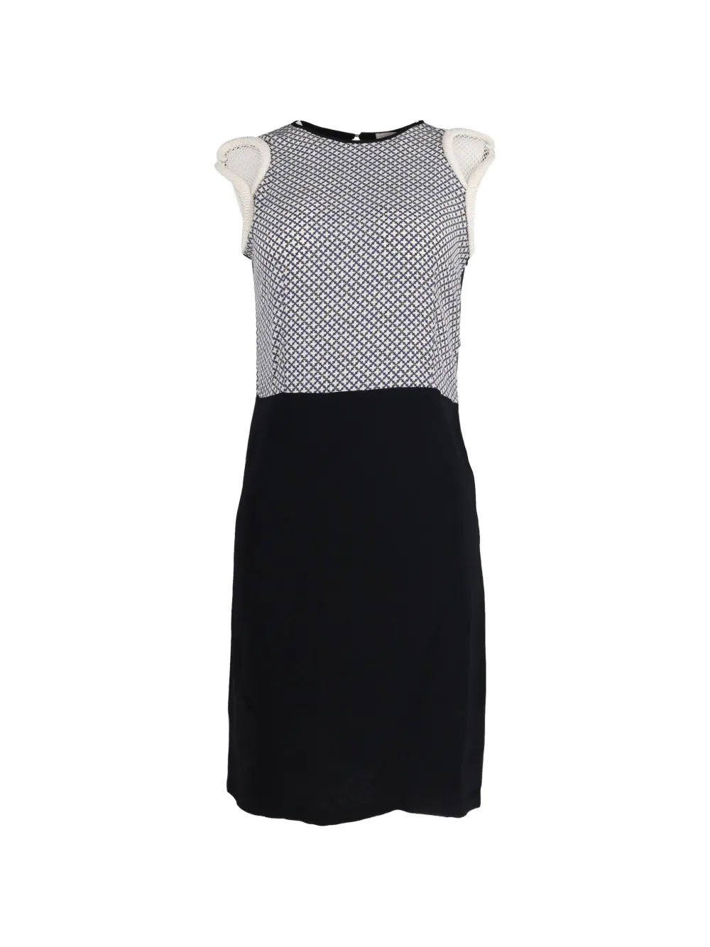 Stella McCartney Pre-Owned abstract-print midi dress - Schwarz