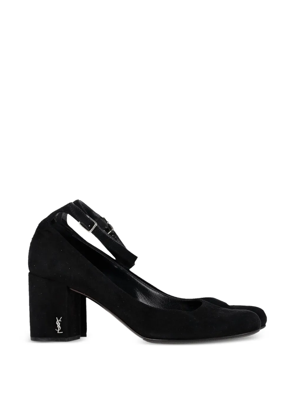 Saint Laurent Pre-Owned Babies ankle strap pumps - Nero