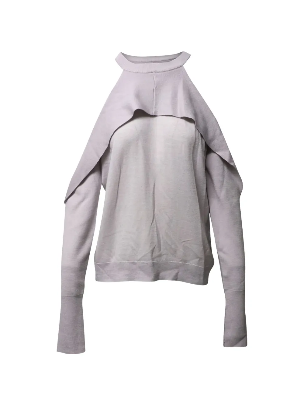 Dion Lee ruffle top - Grigio