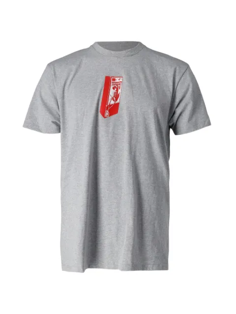 Supreme payphone-print short-sleeve T-shirt