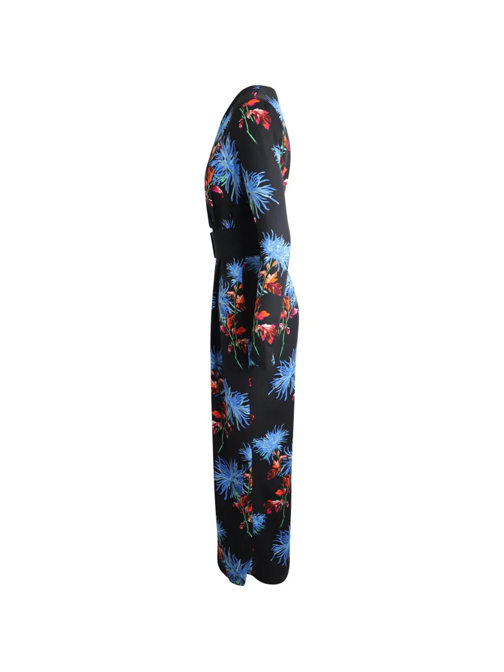 Floral Belted Jumpsuit