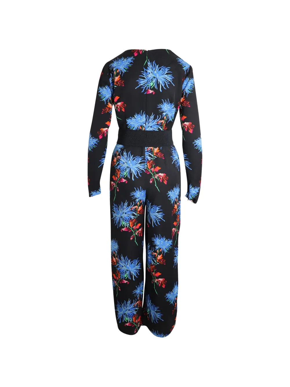 Floral Belted Jumpsuit
