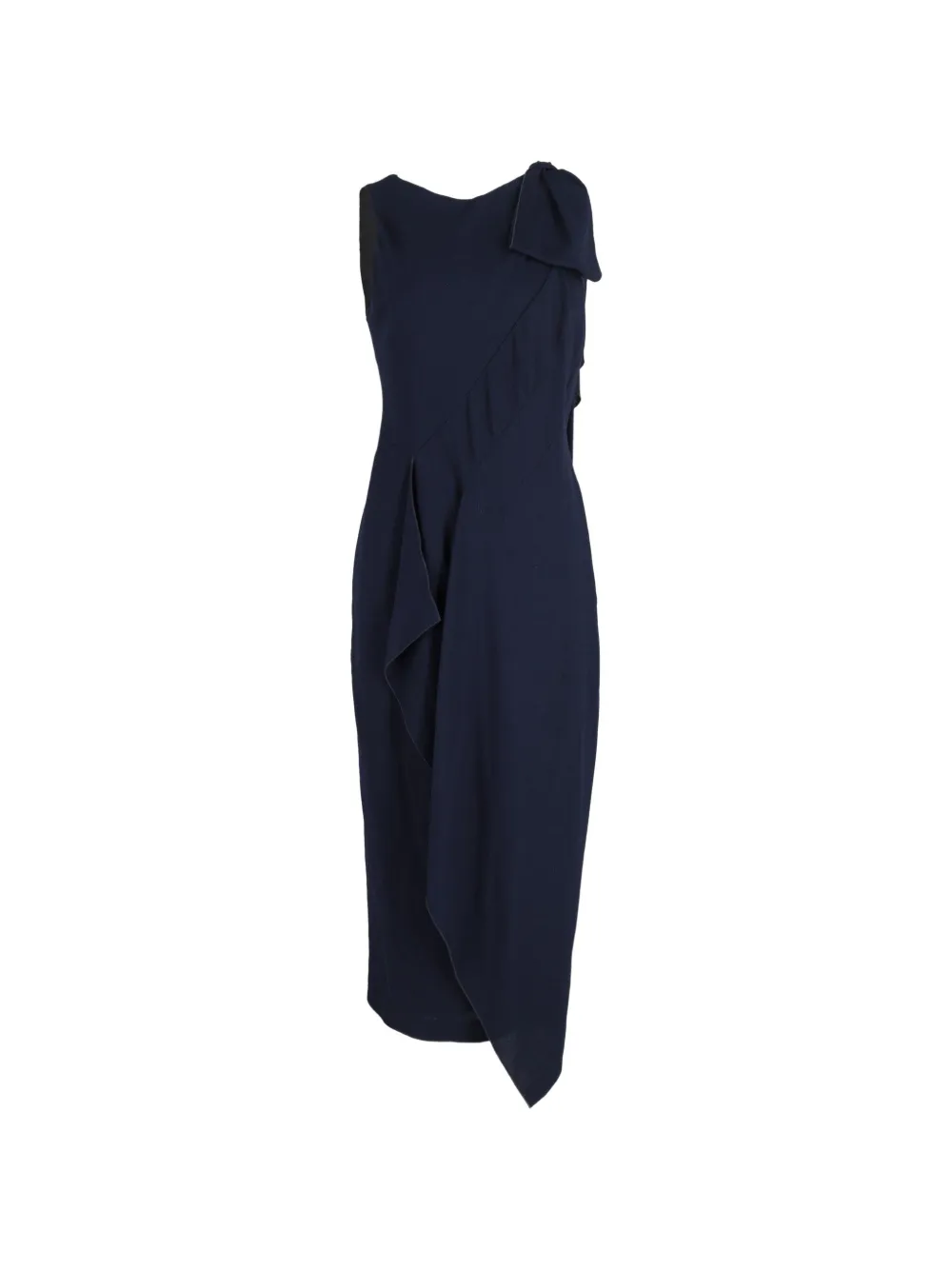 Rm By Roland Mouret bow detail midi dress - Blu