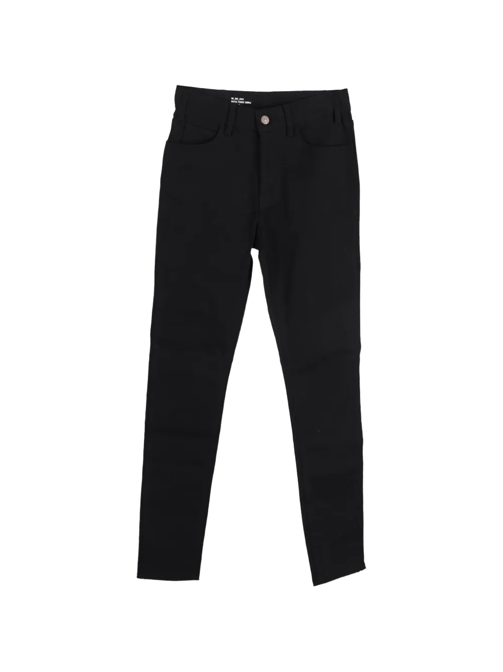 Celine Pre-Owned slim cotton jeans - Nero