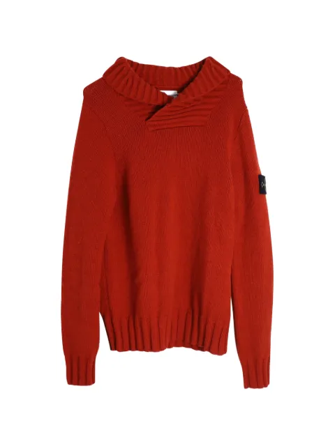 Stone Island shawl-collar sweater