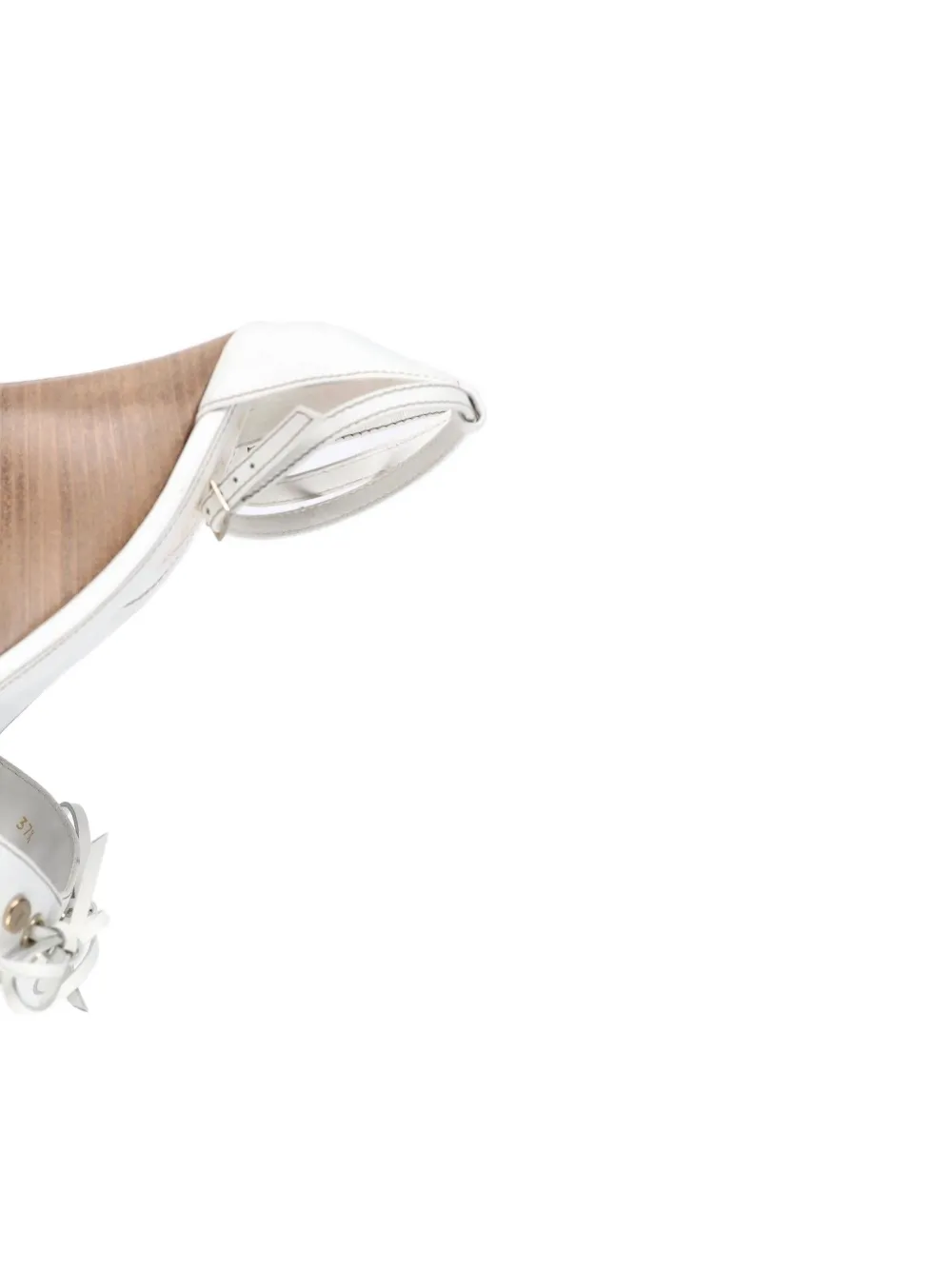 Tod's Vintage bow-detail sandals - Bianco