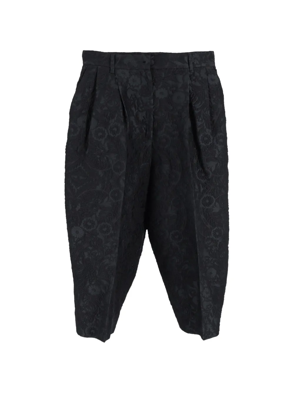 Dolce & Gabbana Pre-Owned front-pleat trousers - Nero