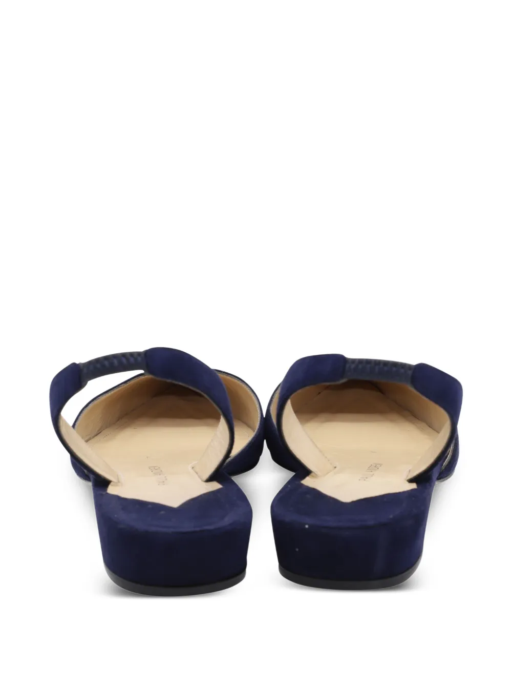  Paul Andrew Rhea Pointed-toe Slingback Pumps - Blue 