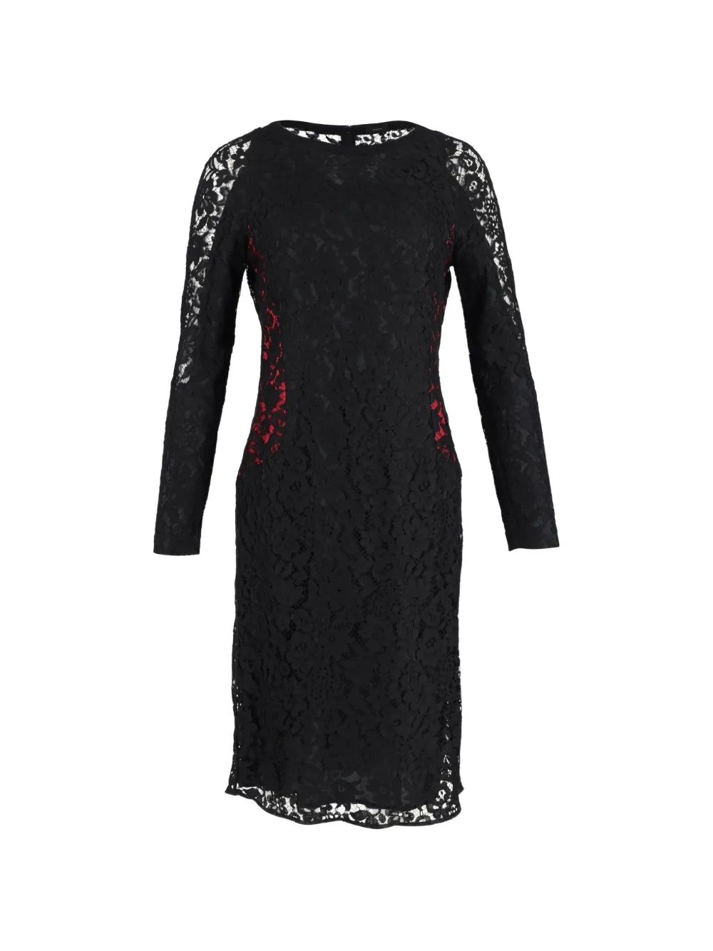 JOSEPH lace long-sleeve dress - Nero
