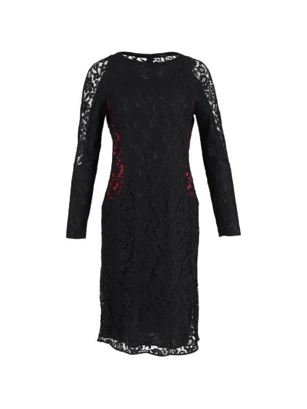 chinese dress ladies Joseph Ribkoff Lace NeckLine Dress main image 0