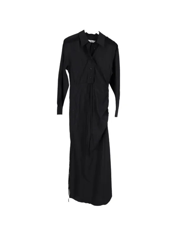 christopher esber midi dress Christopher Esber Spring Silk-georgette Halterneck Midi Dress - Women - Green Dresses