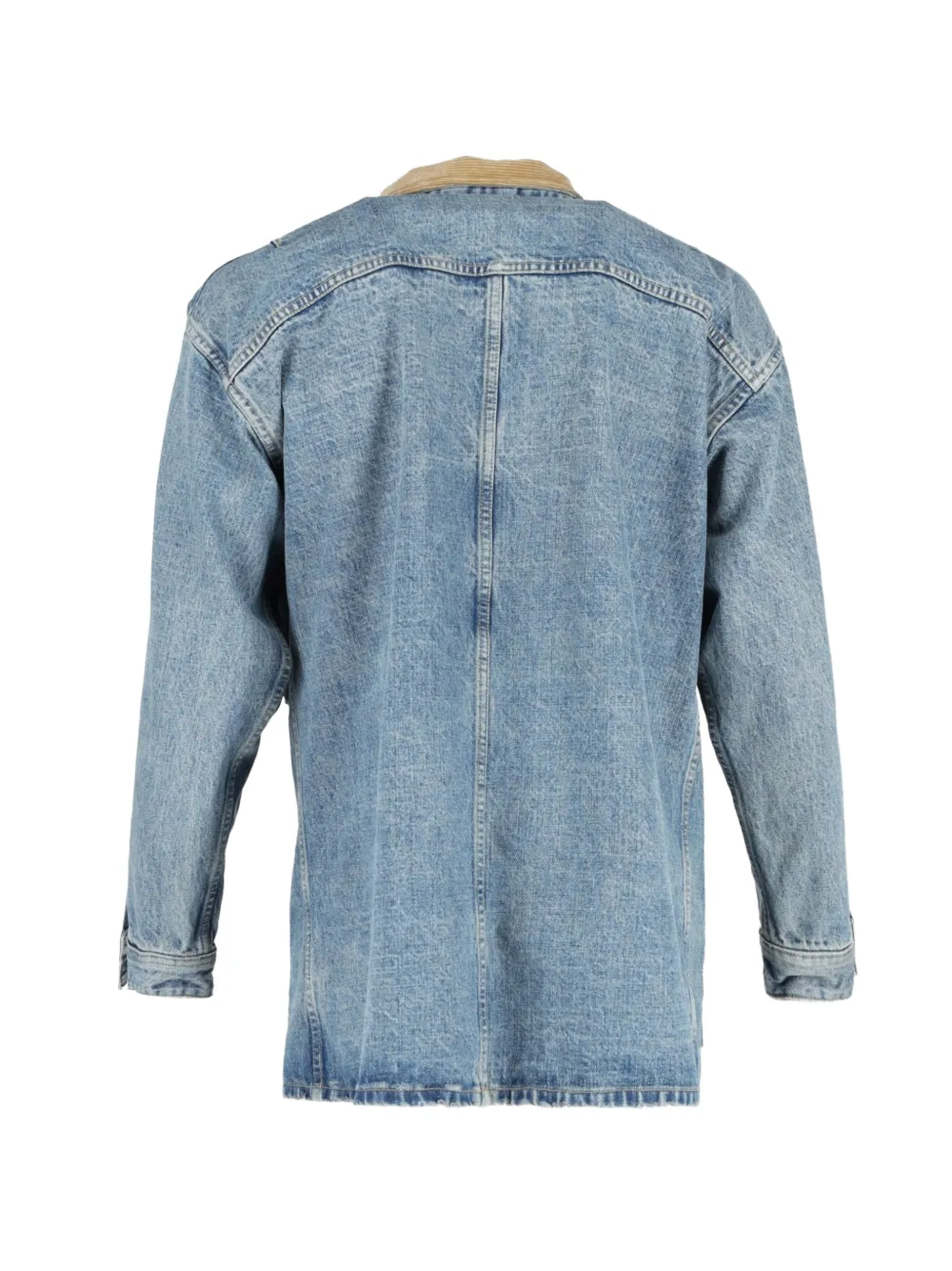long denim jacket
